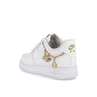 Nike Wmns Air Force 1 '07 LX White / White - Metallic Gold - Flat Gold Low Top Sneakers  Material | Overkill