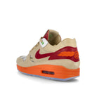 Clot x Nike Air Max 1 Net / Deep Red - Orange Blaze Low Top Sneakers DD1870 100 Detailfoto | Overkill