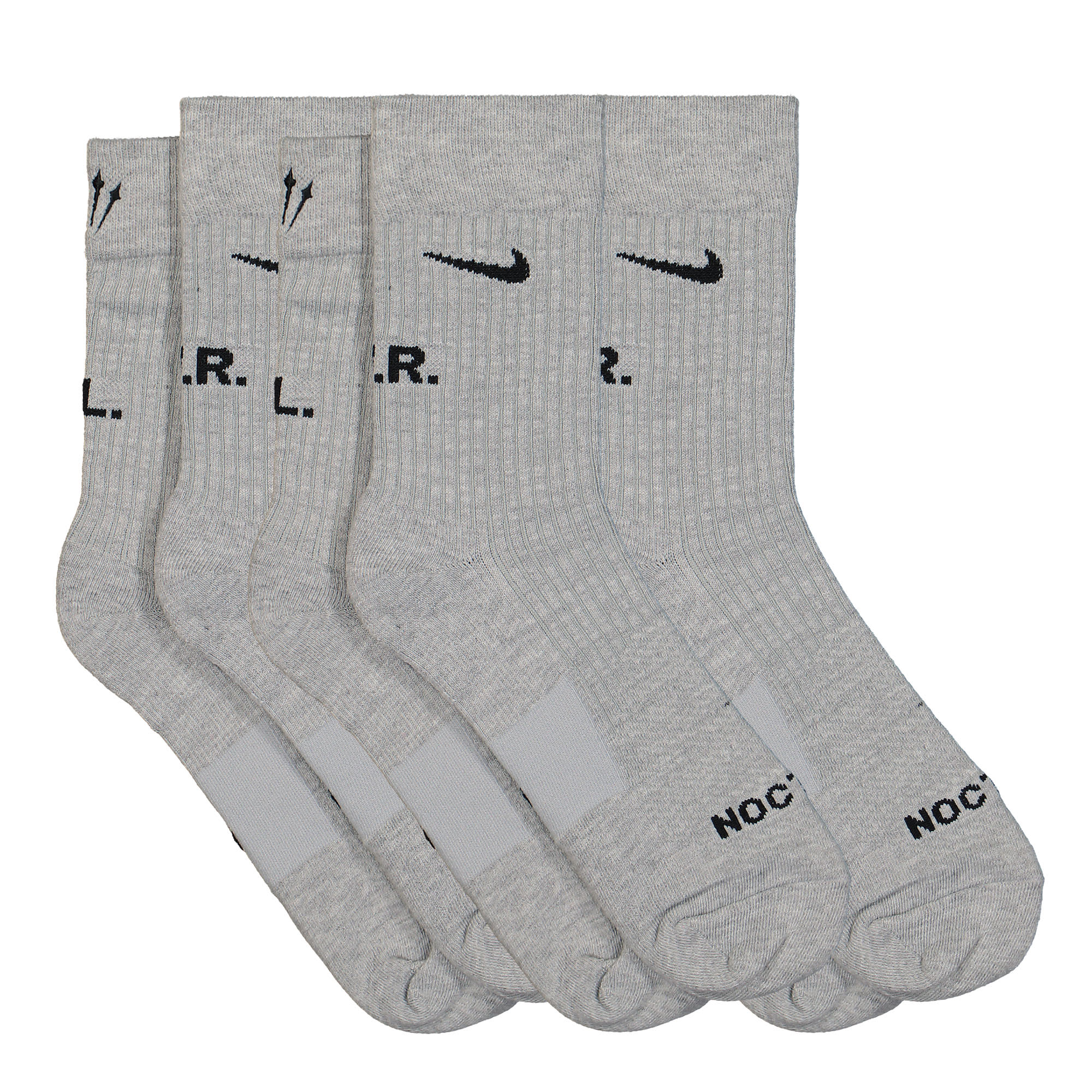 Nike NOCTA x Nike Crew 3P Crew Socks Multicolor Socks Material | Overkill