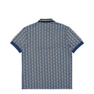 Lacoste Paris Jacquard Monogram Poloshirt Navy / White Polo Shirts Material | Overkill
