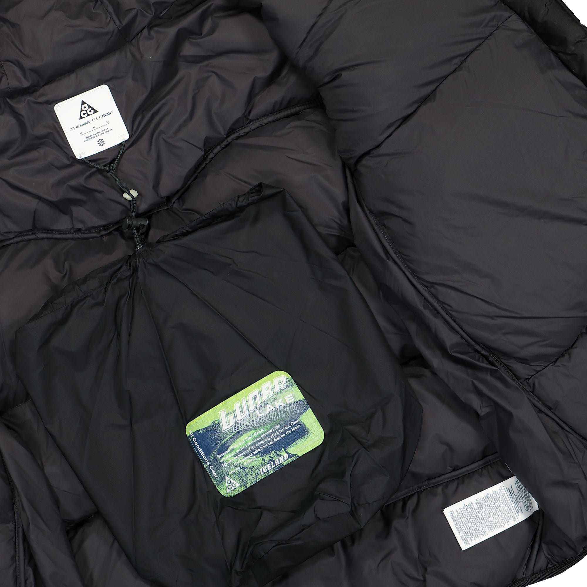 Nike Therma-FIT ADV ACG Lunar Lake Puffer Jacket Black / Black / Dark Smoke Grey / Summit White Puffer Jackets Detail view 1 | Overkill