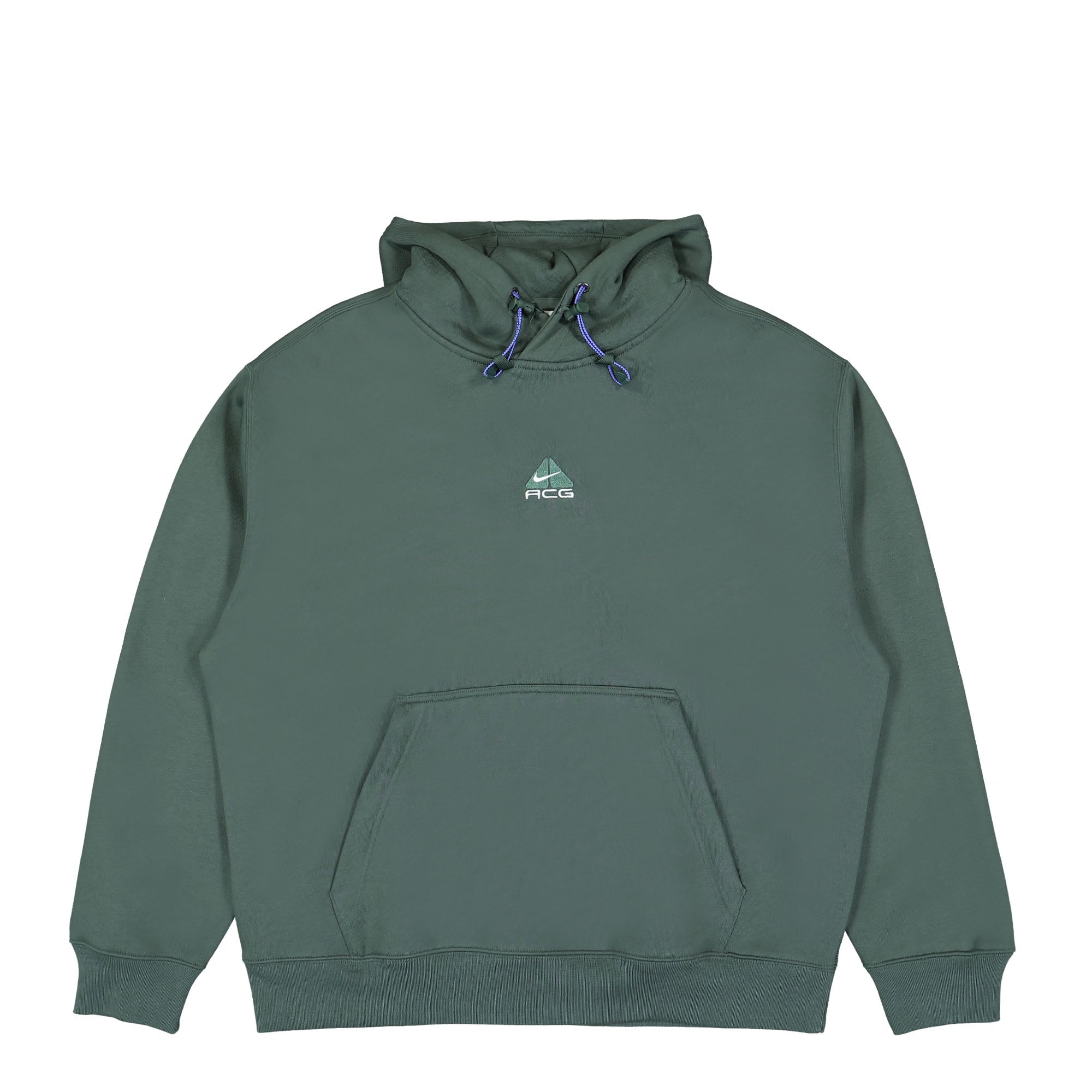 Nike ACG Therma Fit Tuff Fleece Pullover Hoodie Vintage Green / Summit White Hoodies DH3087 338 | Overkill