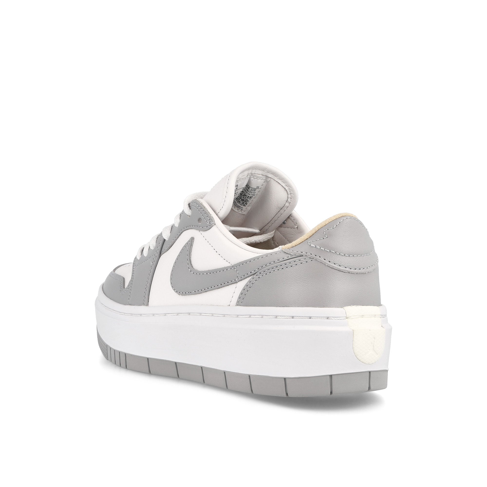 Jordan Wmns Air Jordan 1 Elevate Low White / Wolf Grey - White Sneakers  Material | Overkill