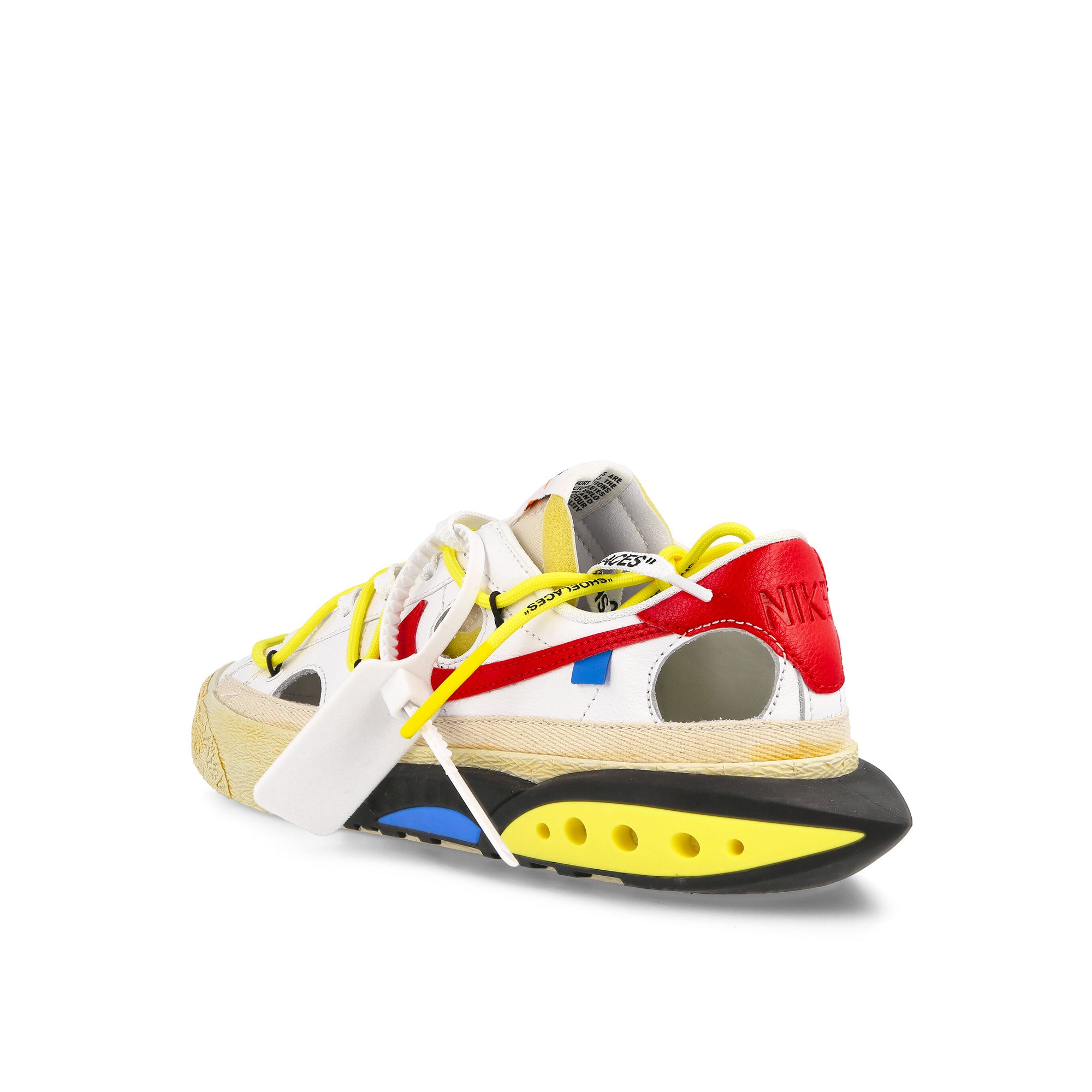 Nike Blazer Low 77 White / University Red - Opti Yellow - Fossil  Close-up | Overkill