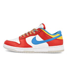 Nike LeBron James x Nike Dunk Low QS Habanero Red / Laser Blue - White Low Top Sneakers DH8009 600 | Overkill