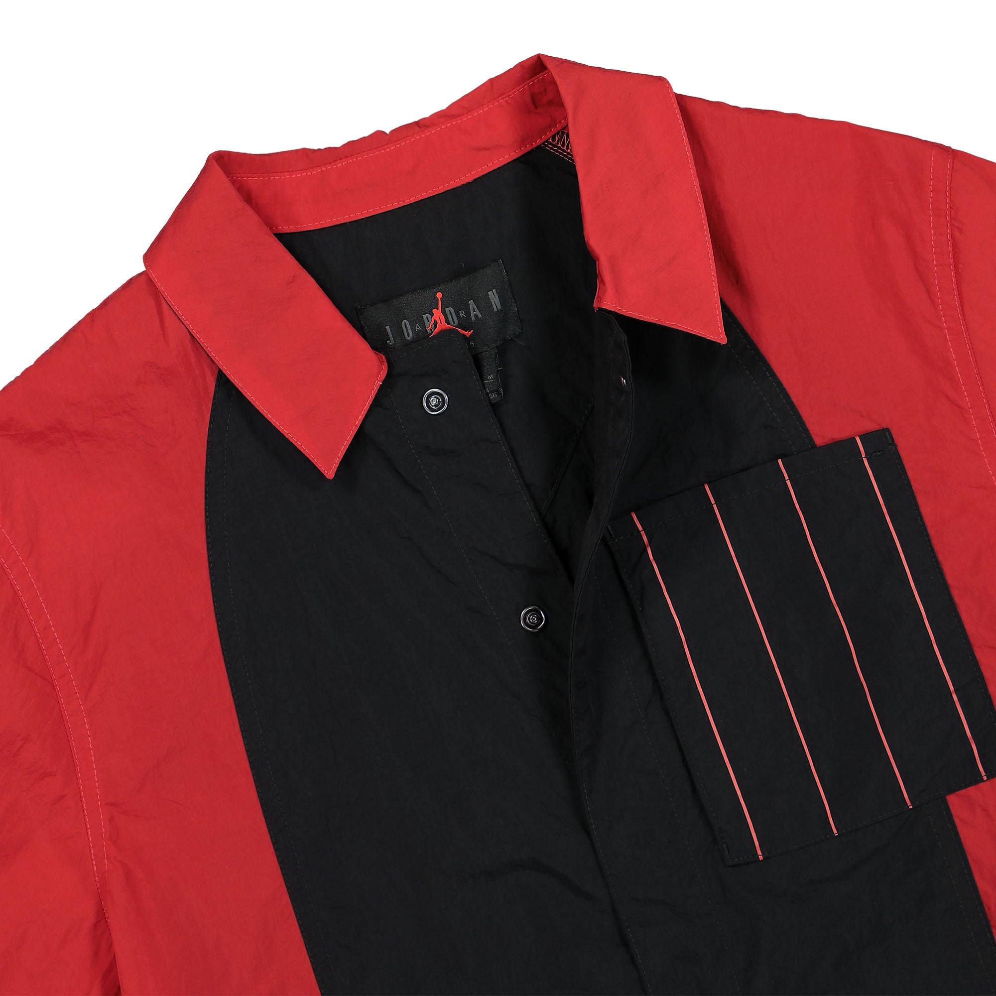 Jordan Wmns Air Jordan Essentials Flight Suit Varsity Red / Black / Black Overalls Close-up | Overkill