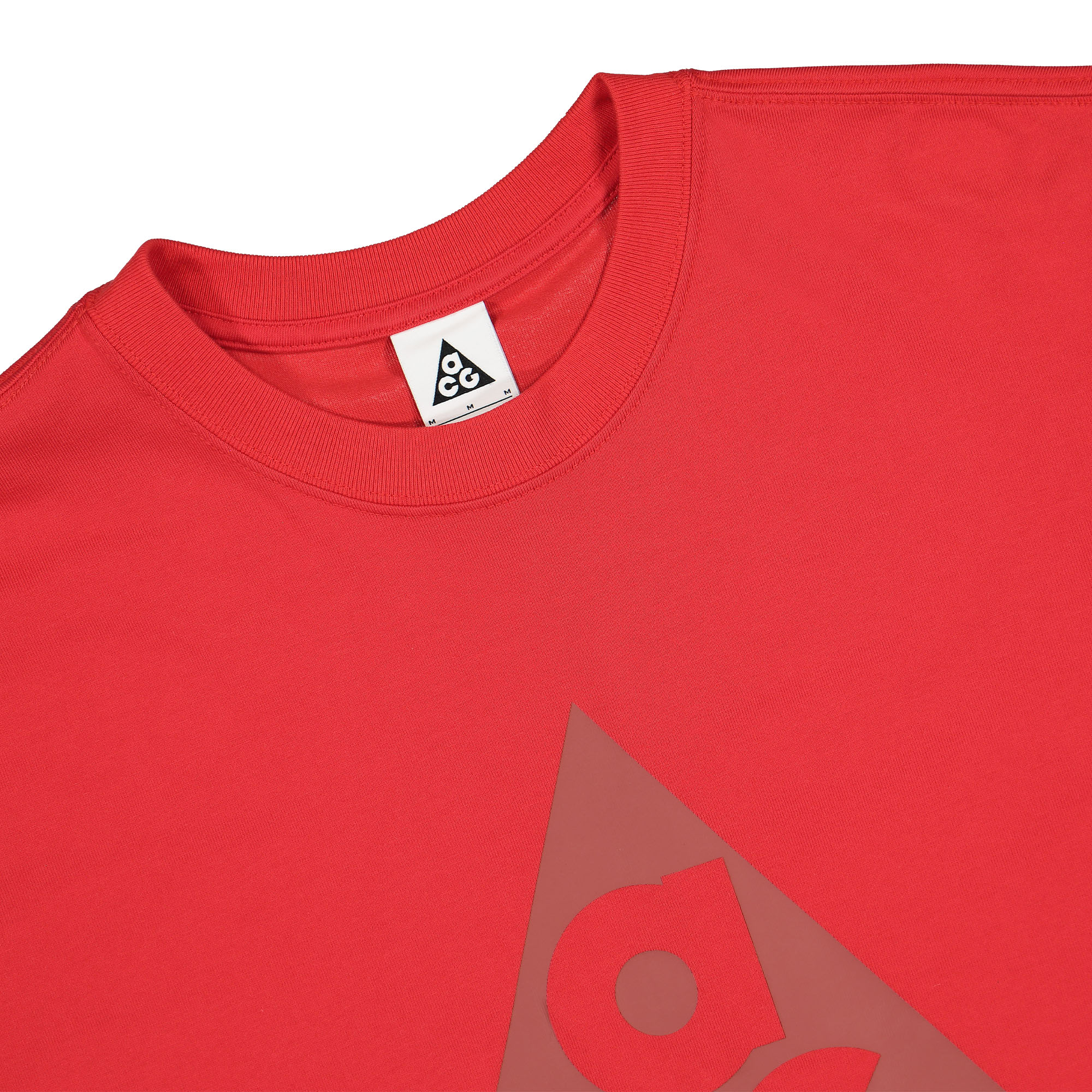 Nike NRG ACG SS HBR Tee University Red T-Shirts Close-up | Overkill