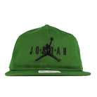 Off-White x Air Jordan Pro Jumpman Cap Forest Green / Black Basecap DJ6195 394 Detail View 1 | Overkill
