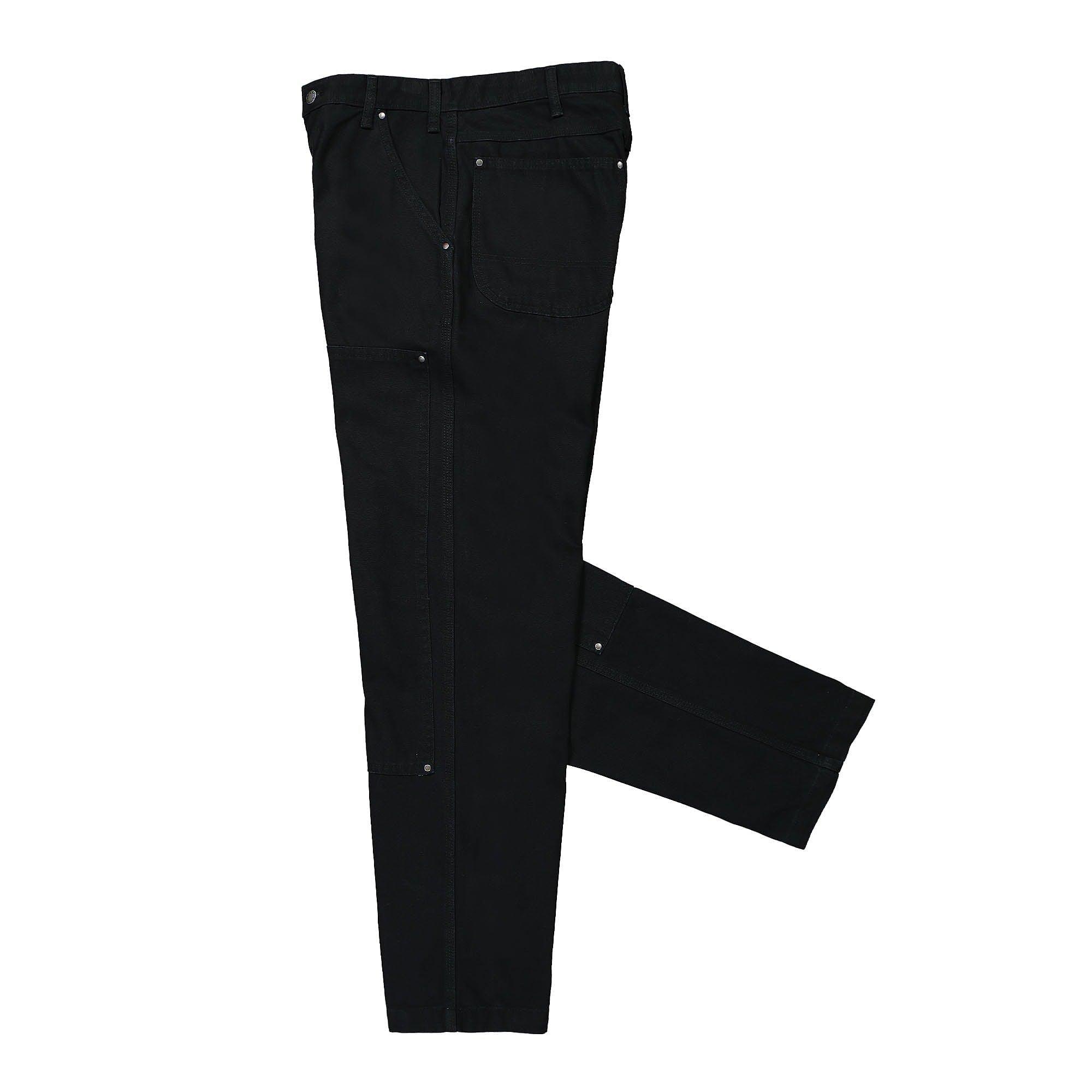 Dickies Duck Canvas Utility Pants Black Stone Washed Casual Pants Close-up | Overkill