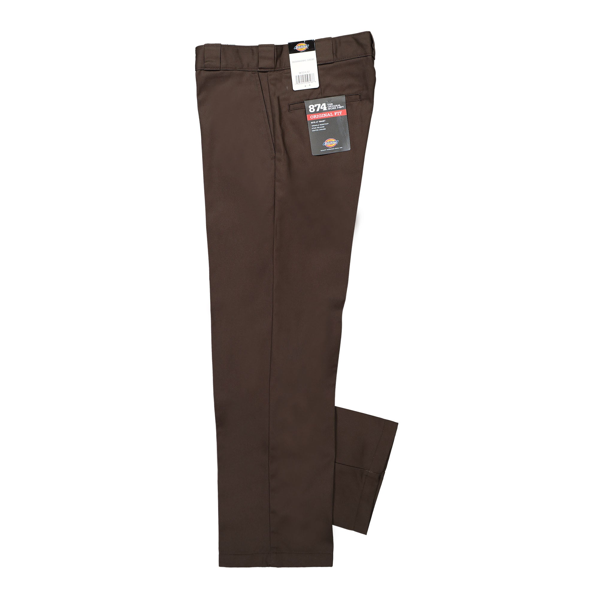 Dickies 874 Work Pant Rec Dark Brown Sweat & Track Pants Close-up | Overkill