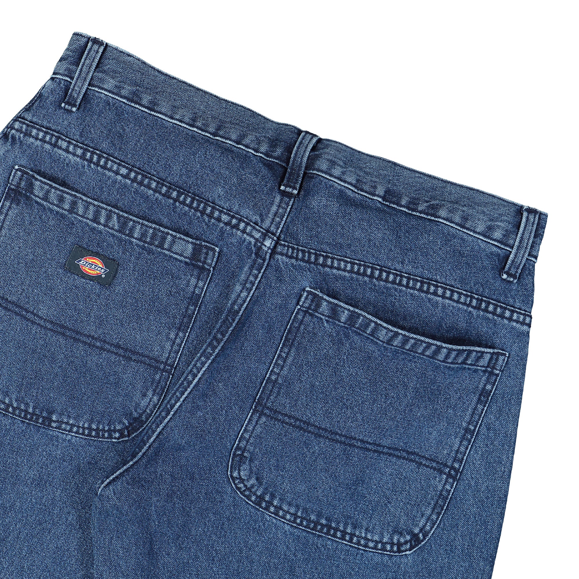 Dickies Double Knee Denim Pant Classic Blue Jeans Detail view 2 | Overkill