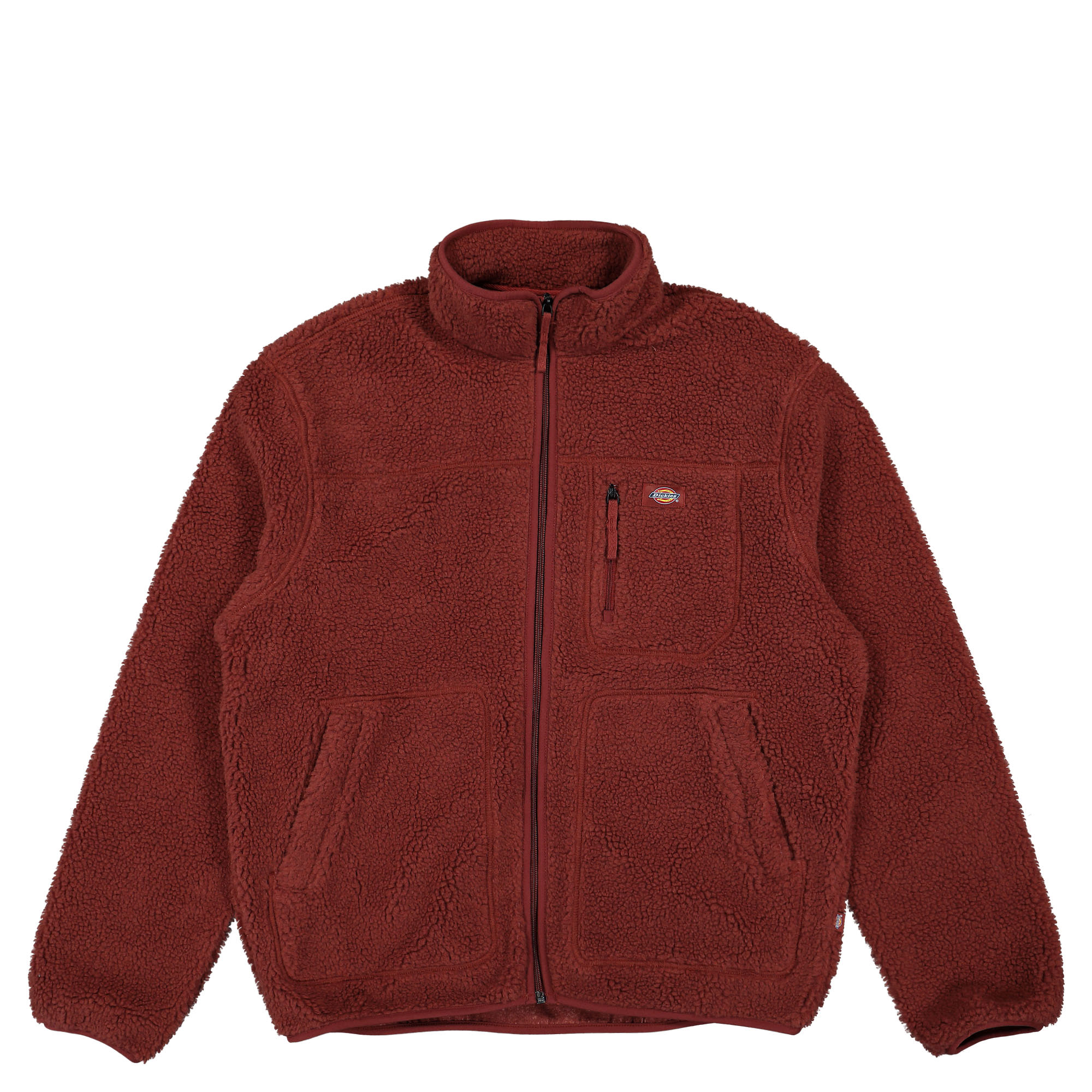 Dickies Mount Hope Fleece Jacket Fired Brick Fleece Jackets DK0A4YEEG041 | Overkill