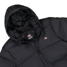 Dickies Waldenburg Hooded Jacket Black Puffer Jackets Close-up | Overkill