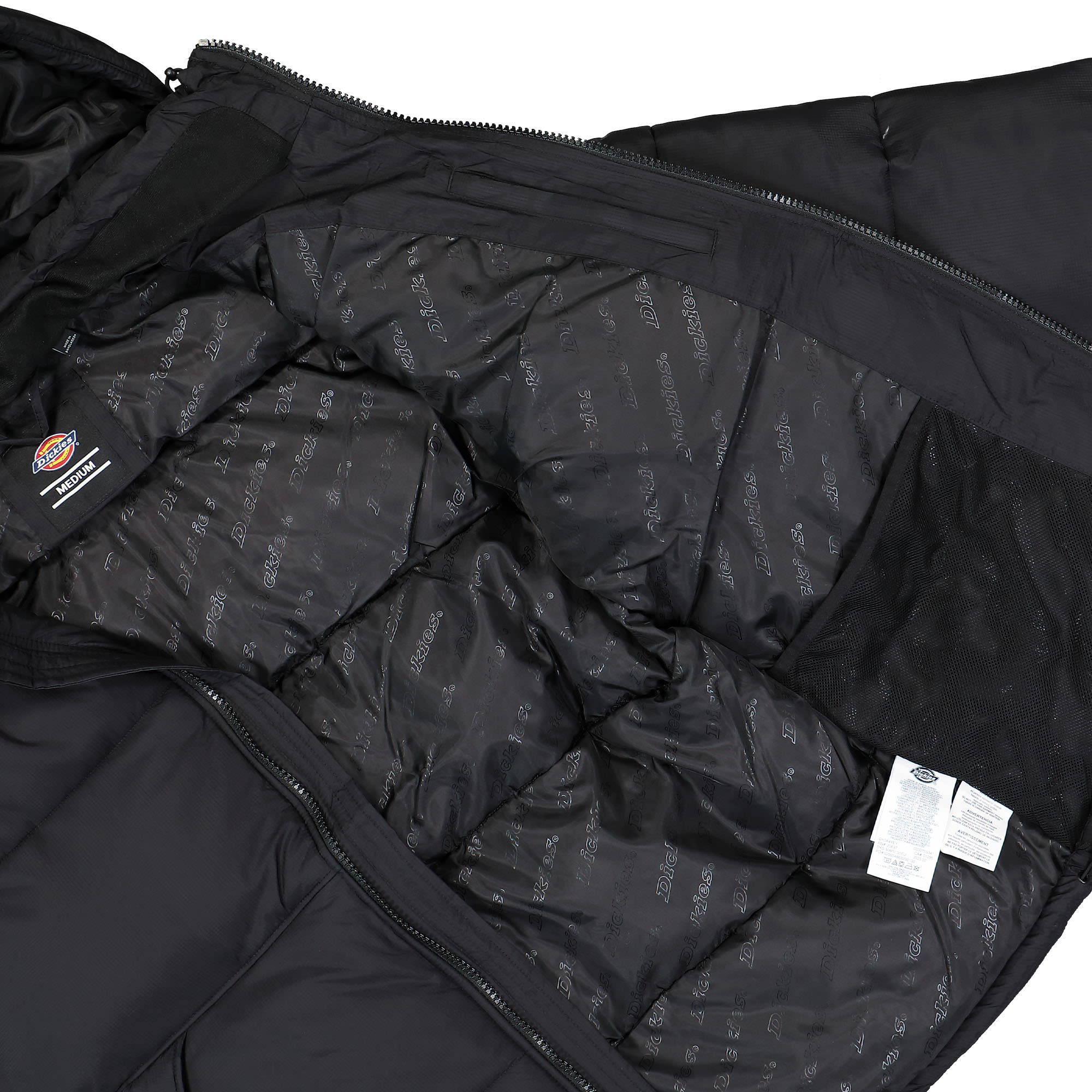 Dickies Waldenburg Hooded Jacket Black Puffer Jackets Detail view 1 | Overkill