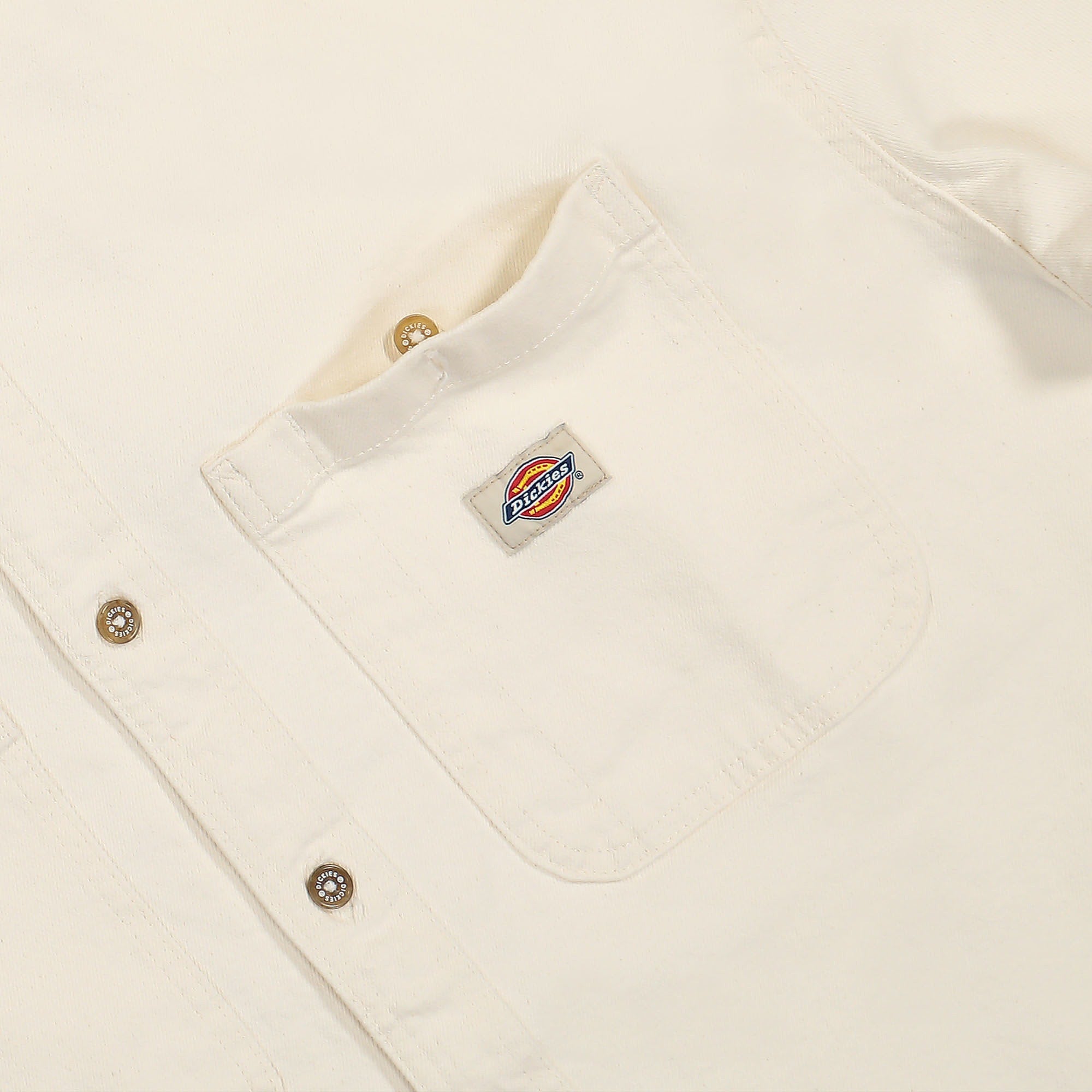 Dickies Houston Shirt Ecru Shirts Detailfoto | Overkill