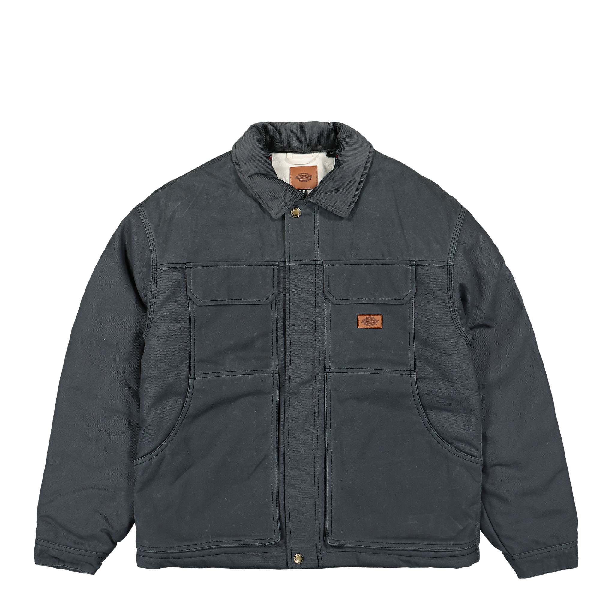 Dickies Lucas Waxed PKT Jacket Charcoal Grey Jackets DK0A4YJICH01 | Overkill