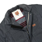 Dickies Lucas Waxed PKT Jacket Charcoal Grey Jackets Close-up | Overkill