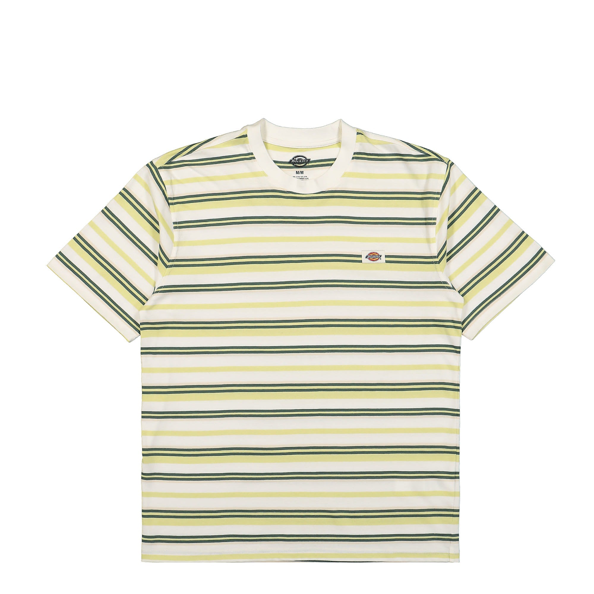 Dickies Glade Spring T-Shirt Offwhite HRZNTL Stripe T-Shirts DK0A4YR1J421 | Overkill