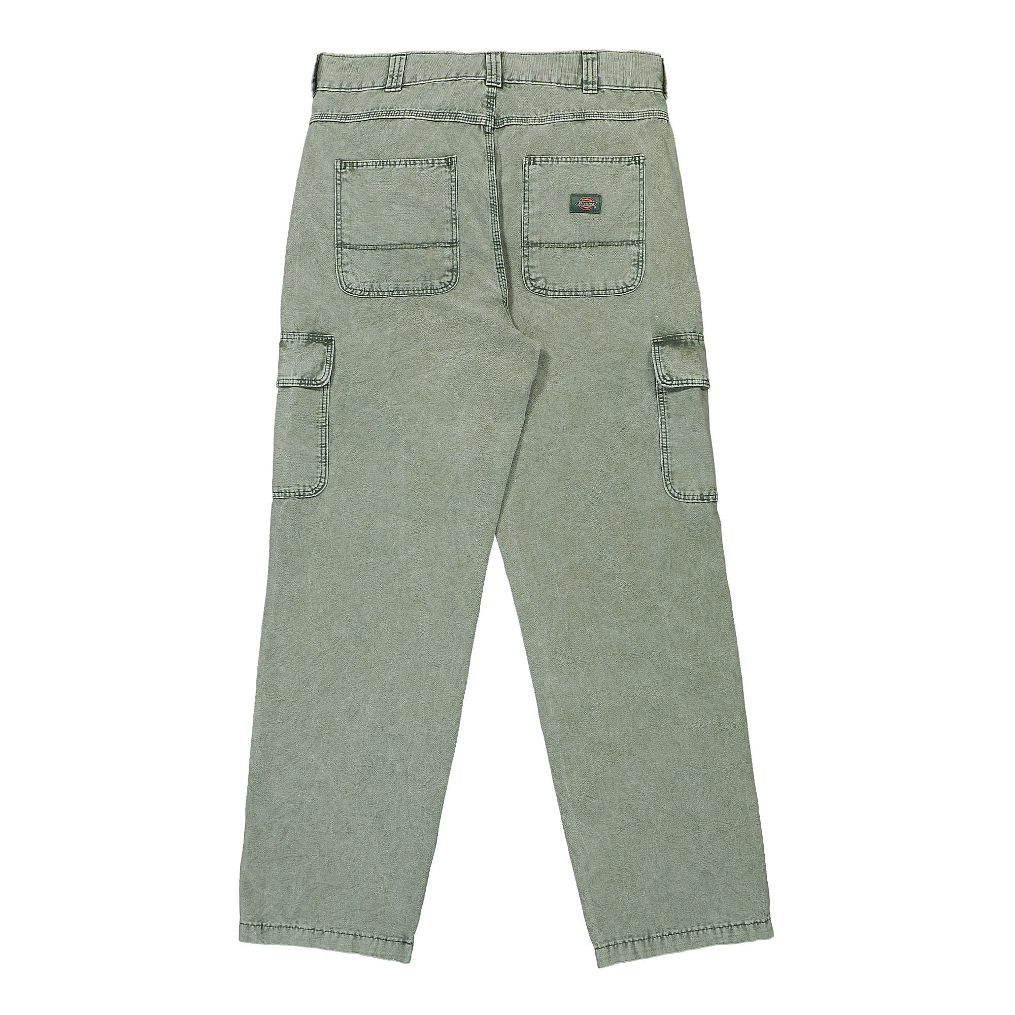 Dickies Newington Pant Dyed Acid Wash Forest Cargo Pants Material | Overkill