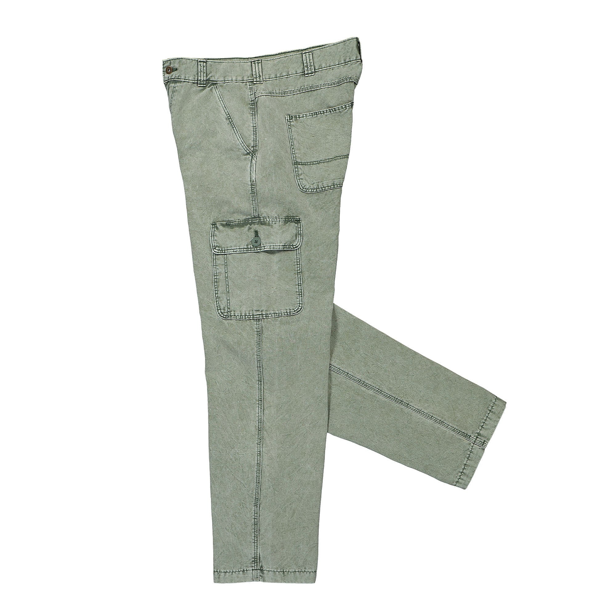 Dickies Newington Pant Dyed Acid Wash Forest Cargo Pants Close-up | Overkill