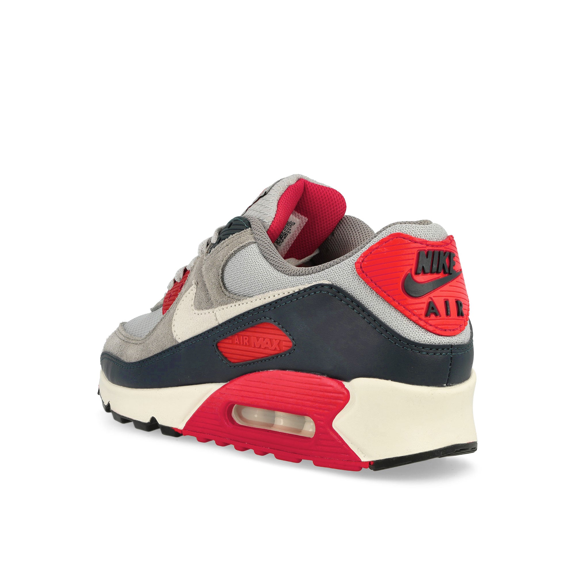 Nike Air Max 90 Light Smoke Grey / Phantom Low Top Sneakers  Material | Overkill