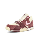 Nike Air Trainer 1 Dark Pony-Med Soft Pink Mid Top Sneakers  Close Up | Overkill