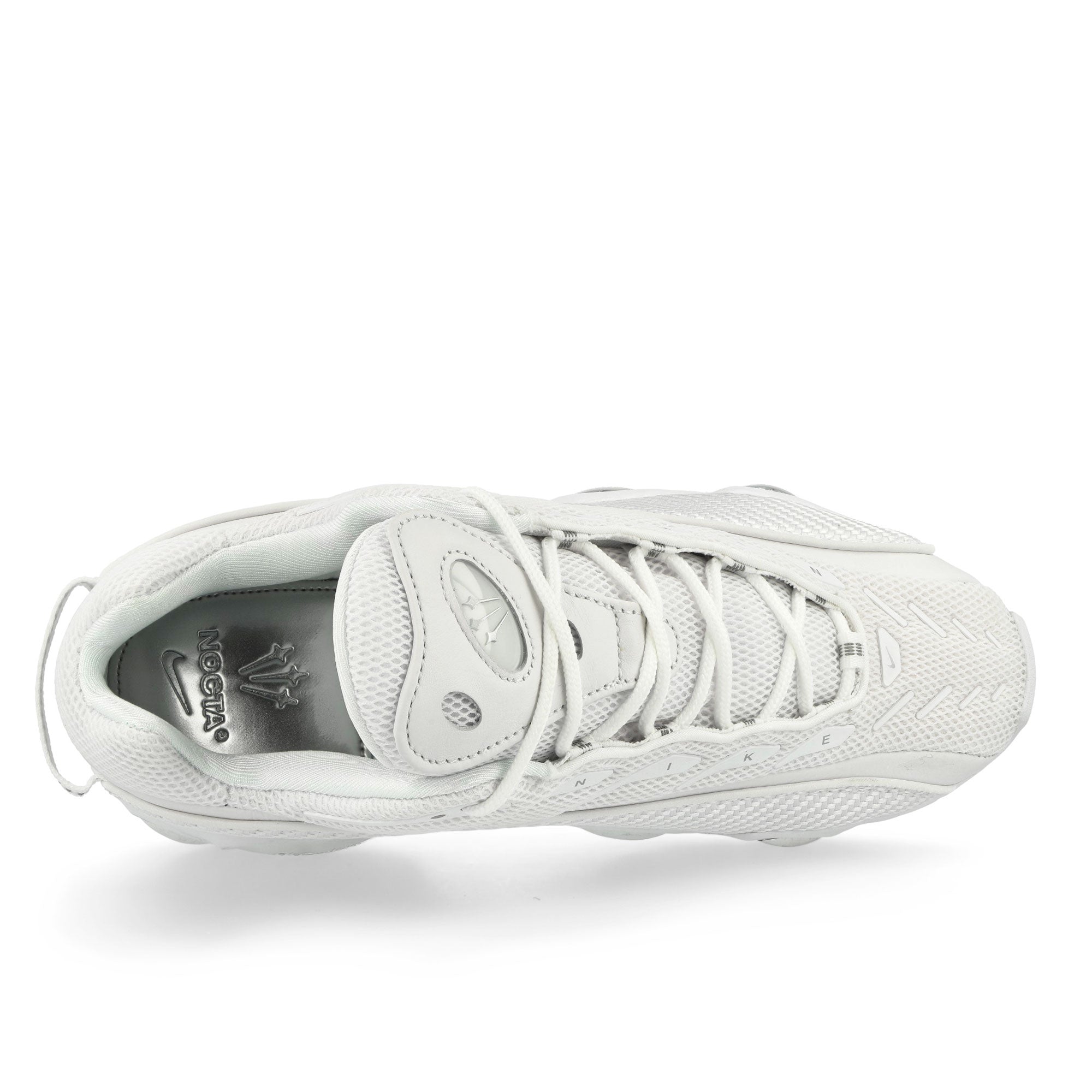 Nike NOCTA x Nike Glide White / White - Chrome - University Gold Sneakers  Detailfoto | Overkill