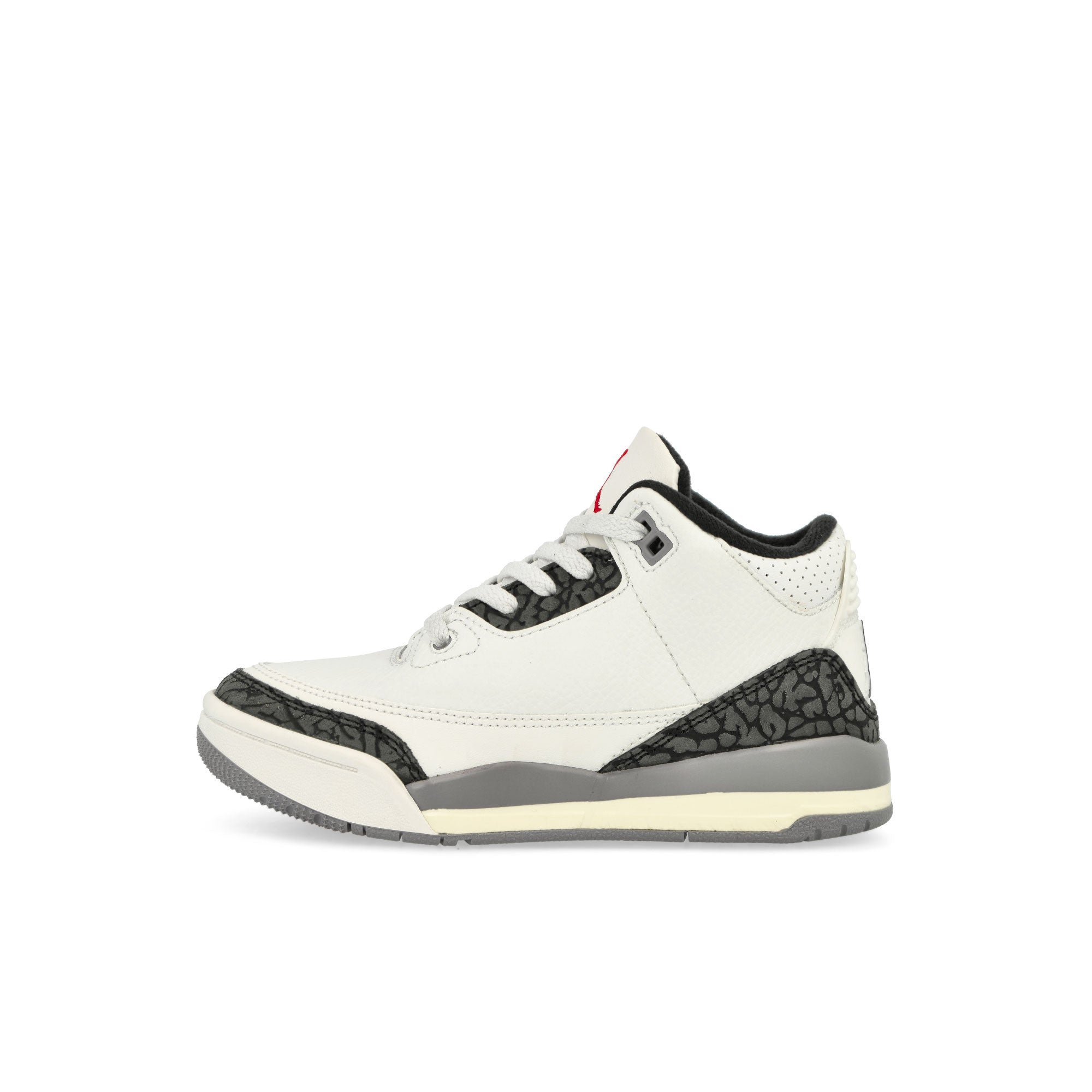Jordan 3 Retro PS Summit White / Fire Red - Cement Grey - Black Mid Top Sneakers DM0966 106 | Overkill
