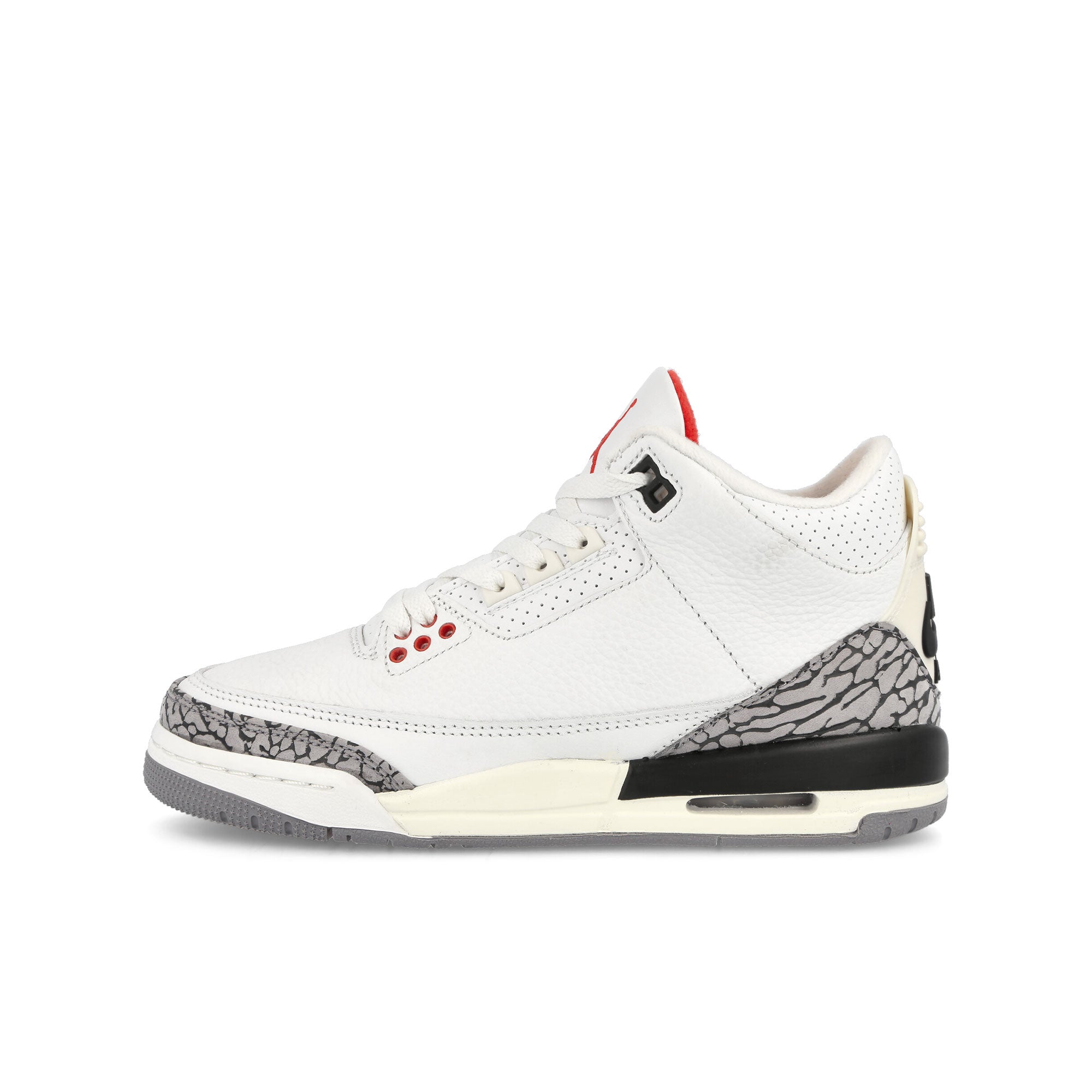 Jordan Air Jordan 3 Retro GS Summit White / Fire Red - Black Sneakers DM0967 100 | Overkill