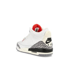Jordan Air Jordan 3 Retro GS Summit White / Fire Red - Black Sneakers  Material | Overkill