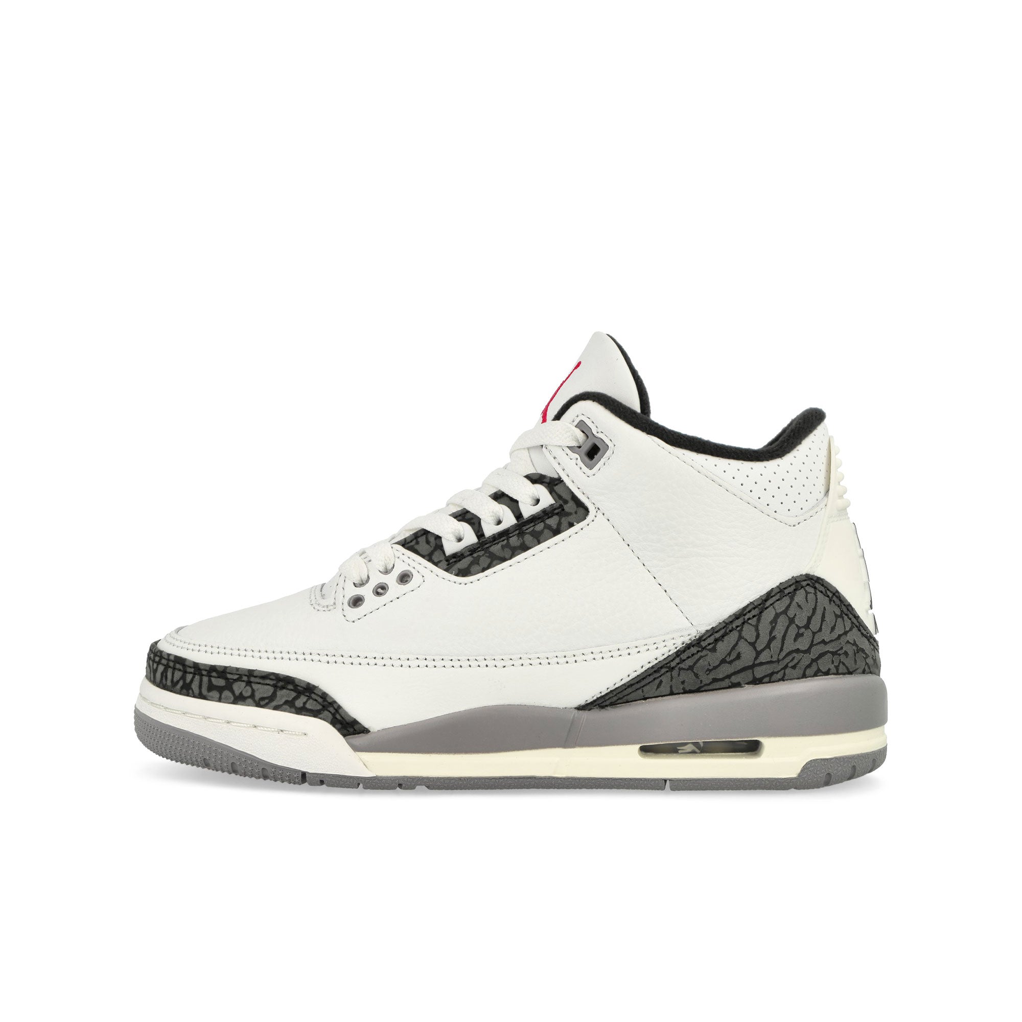 Jordan Air Jordan 3 Retro GS Summit White / Fire Red - Cement Grey - Black Mid Top Sneakers DM0967 106 | Overkill