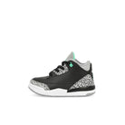 Jordan Jordan 3 Retro TD Black / Green Glow -Wolf Grey - White Mid Top Sneakers DM0968-031 | Overkill