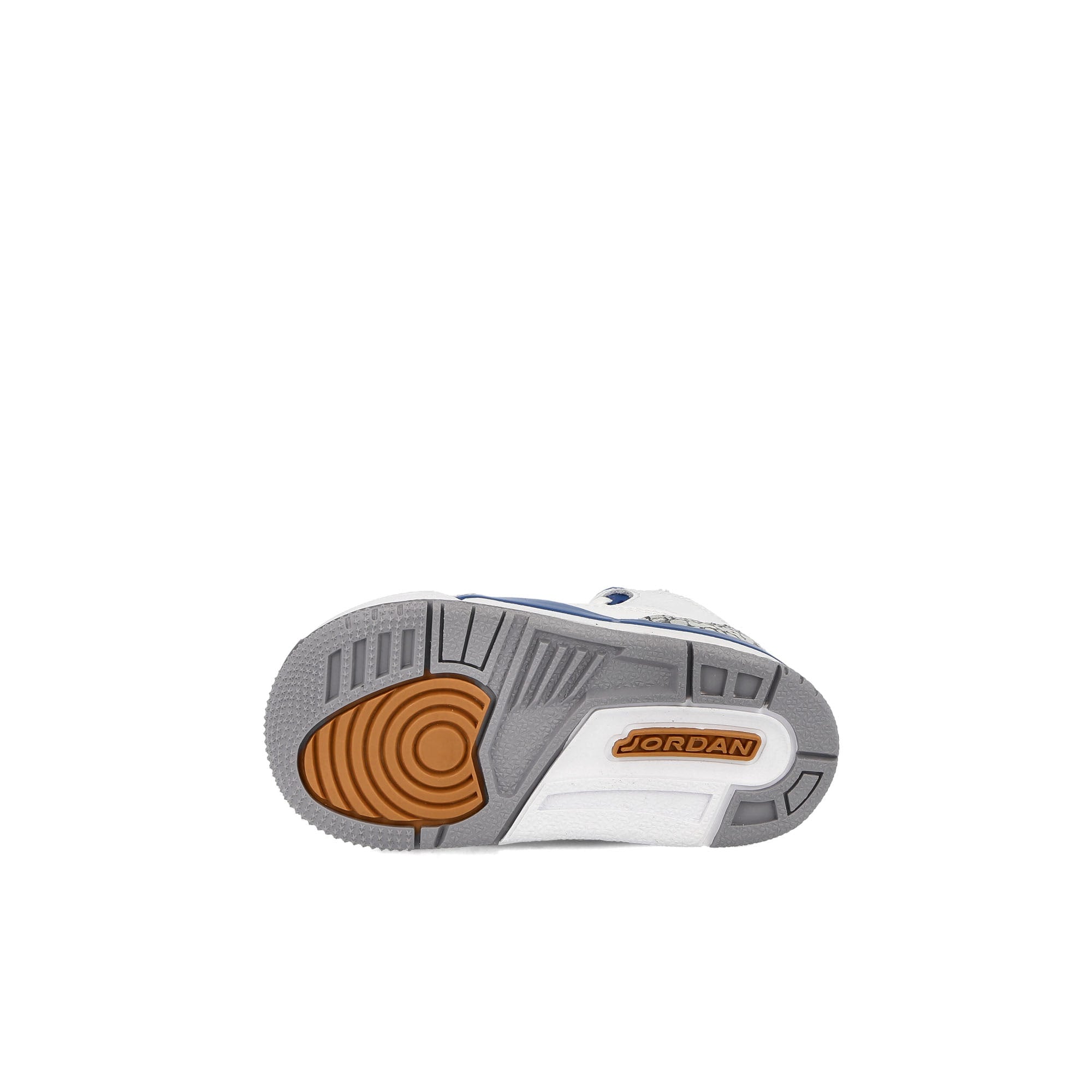 Jordan Air Jordan 3 Retro TD White / Metallic Copper-True Blue Sneakers  Detail View 1 | Overkill