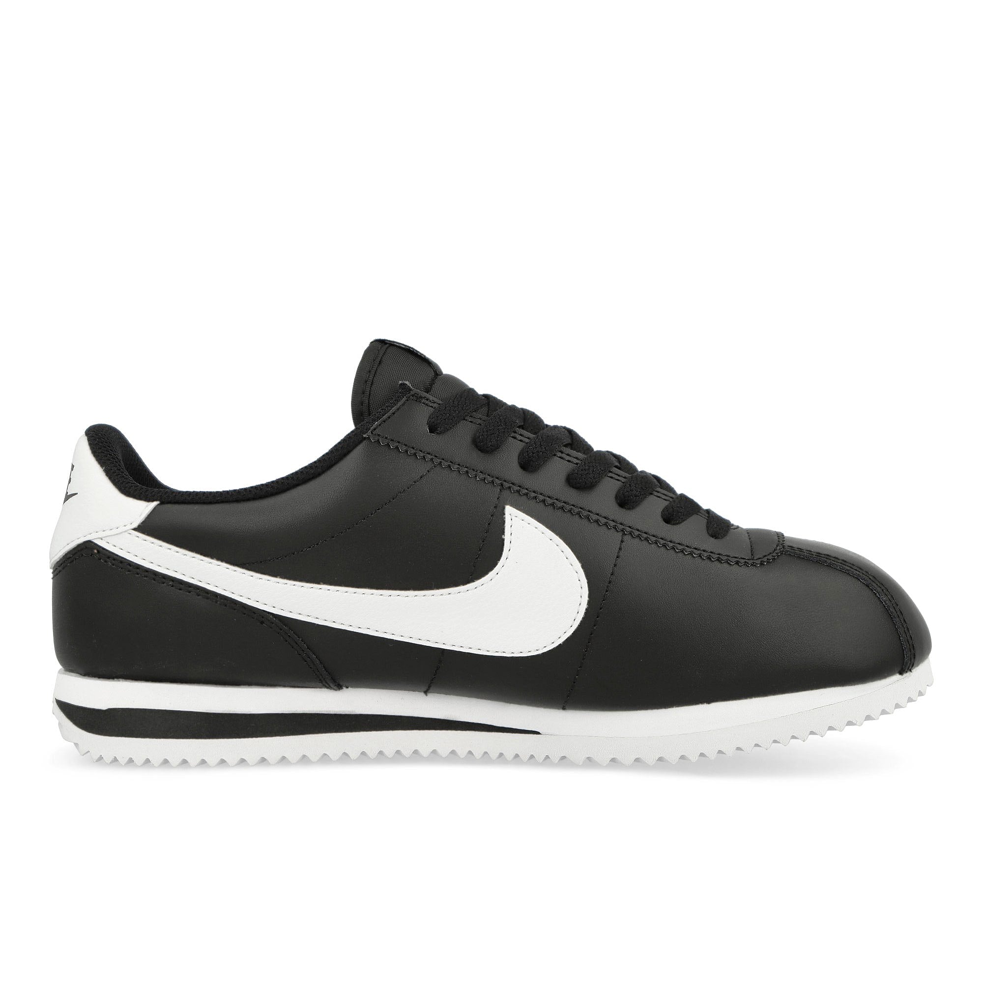 Nike Cortez Black / White Low Top Sneakers  Silhouette | Overkill