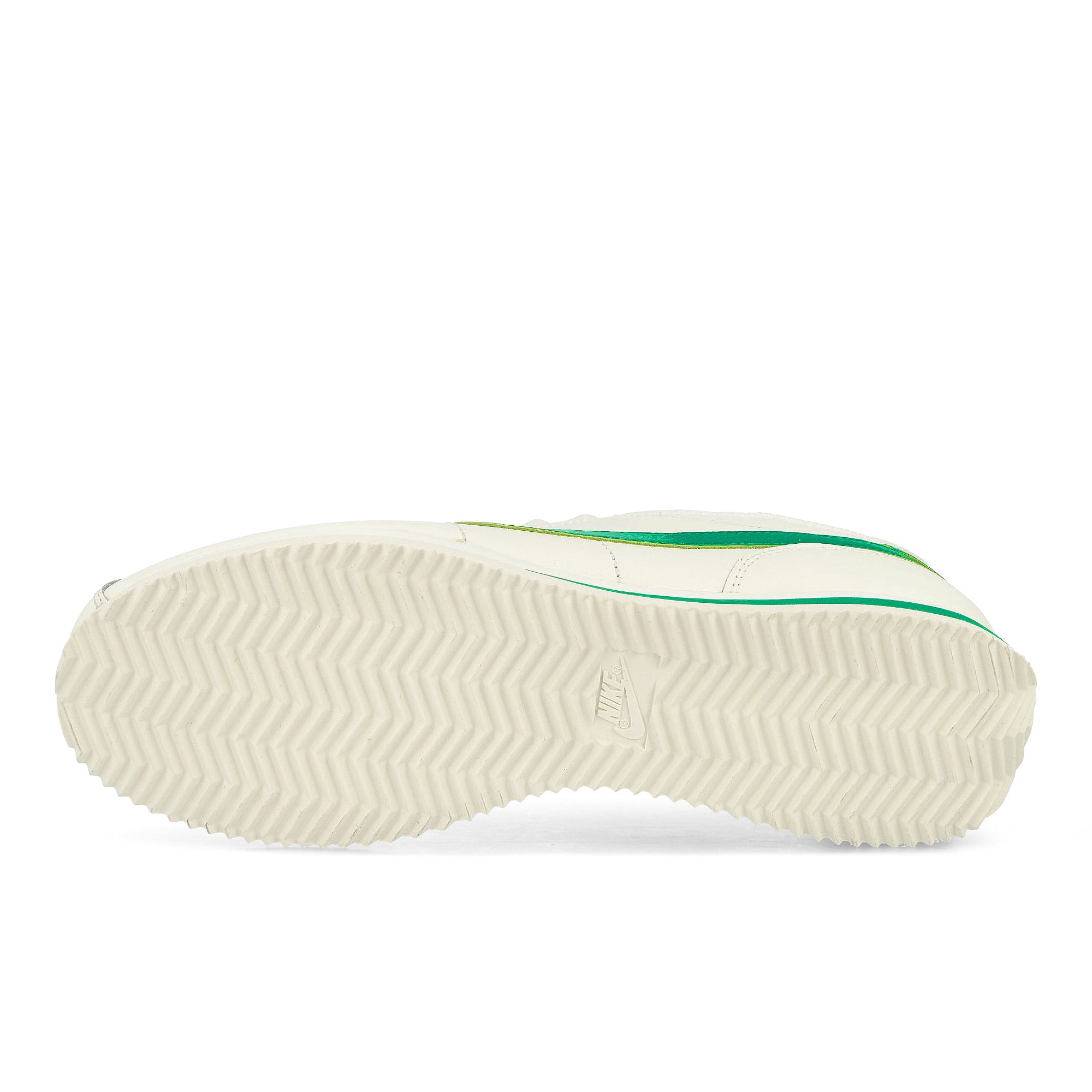 Nike Cortez Sail / Stadium Green Low Top Sneakers  Detail View 1 | Overkill