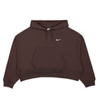 Nike W NSW Jersey Oversized Hoodie Baroque Brown / Sail Hoodies DM6417 237 | Overkill