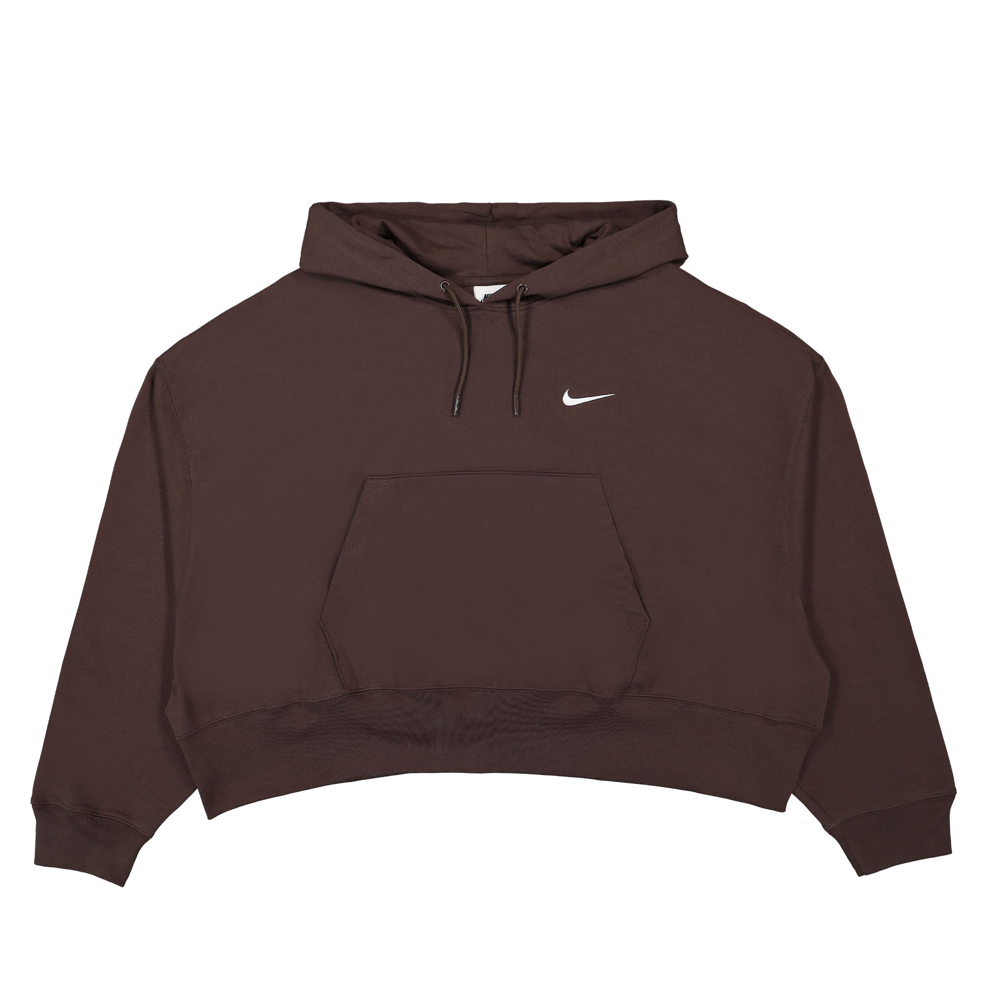Nike W NSW Jersey Oversized Hoodie Baroque Brown / Sail Hoodies DM6417 237 | Overkill