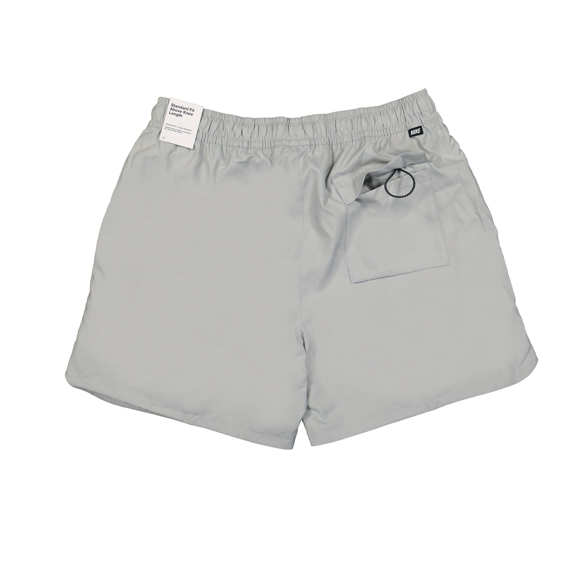 Nike Woven Lined Flow Shorts Light Smoke Grey / White Shorts Material | Overkill