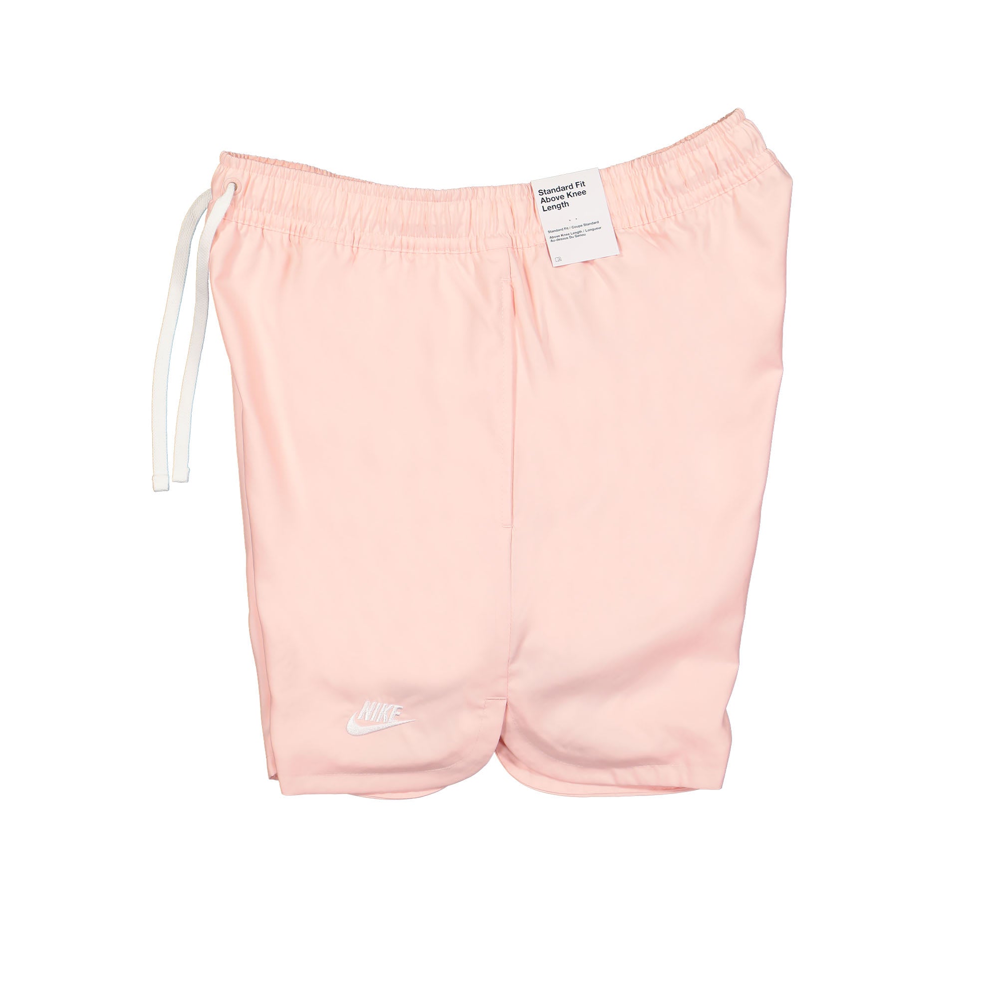 Nike Woven Lined Flow Short Pink Bloom / White Shorts Close-up | Overkill