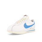 Nike W Cortez  White-University Blue - Sail - Team Orange Low Top Sneakers  Close Up | Overkill