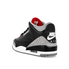 Jordan Air Jordan 3 Retro Black / Fire Red - Cement Grey - Summit White Mid Top Sneakers  Material | Overkill