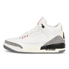 Jordan Air Jordan 3 Retro Summit White / Fire Red - Black Mid Top Sneakers DN3707 100 | Overkill