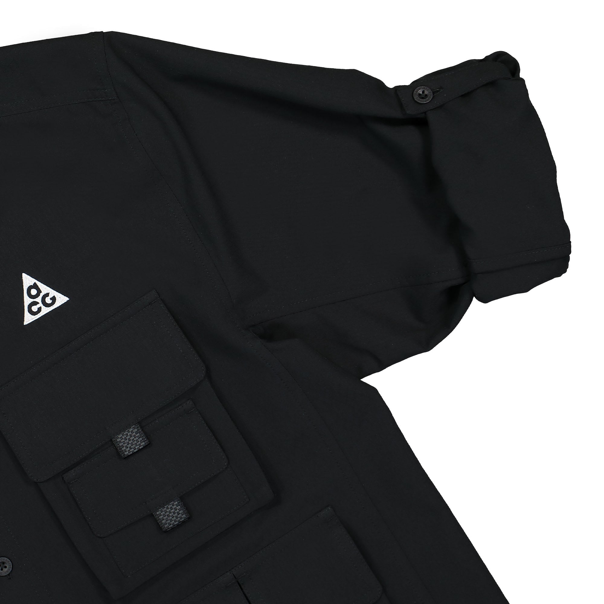 Nike ACG Dri-FIT UV "Devastation Trail" Shirt Black / Summit White Shirts Detail view 2 | Overkill