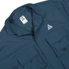 Nike ACG Dri-FIT UV Devastation Trail Shirt Thunder Blue / Summit White Shirts Close-up | Overkill