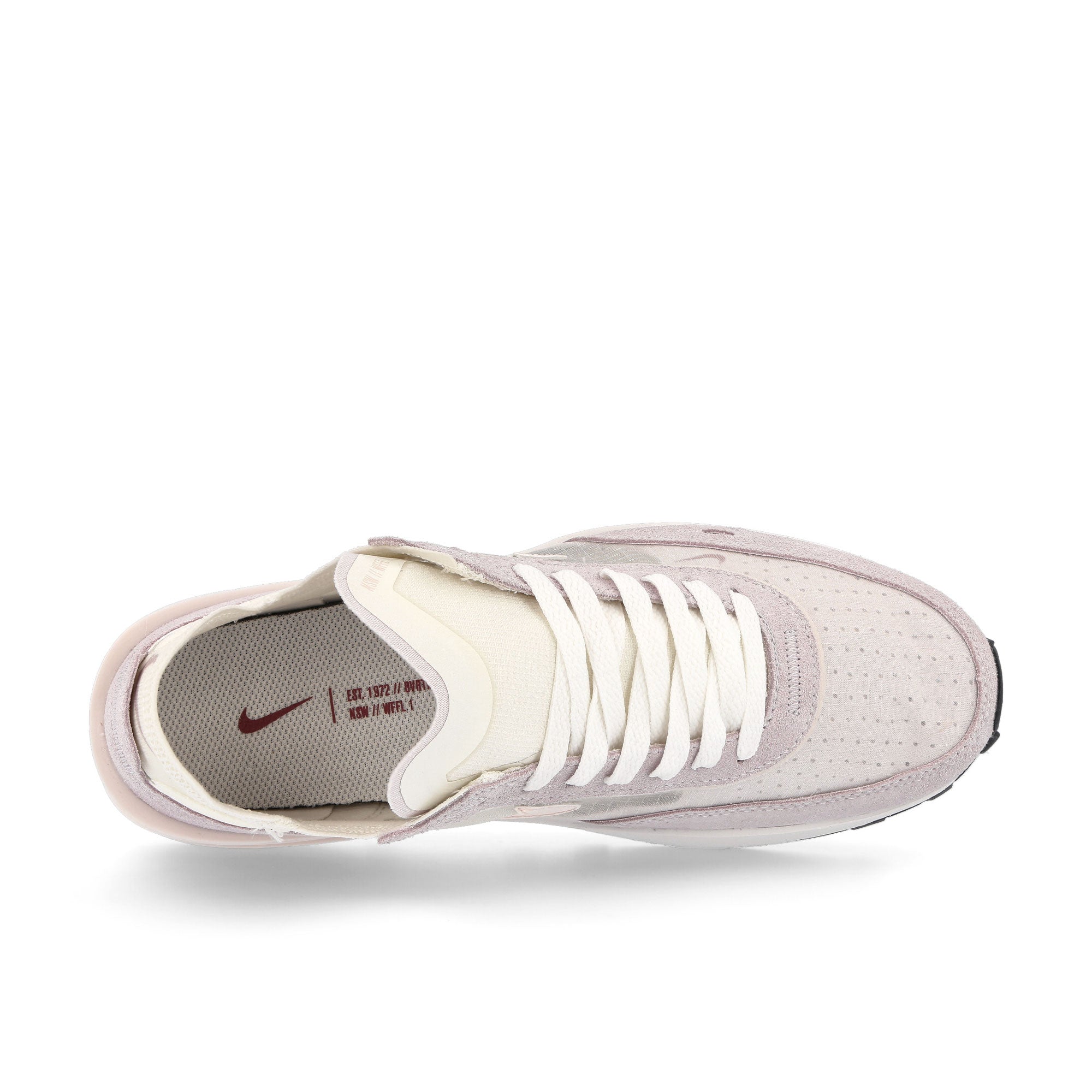 Nike wmns waffle one Sail-Light Soft Pink - Summit White - Venice Low Top Sneakers  Detailfoto | Overkill