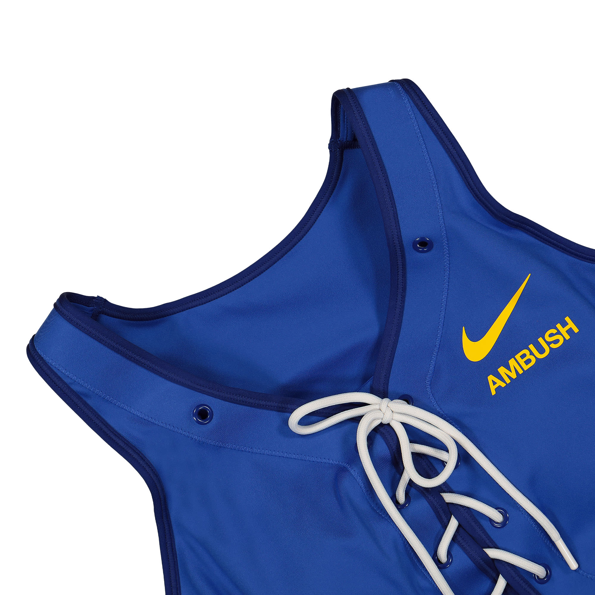 Nike Ambush x Nike Wmns NRG Lux Bra Game Royal / University Gold Underwear Close-up | Overkill