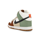 Nike Wmns Dunk High LX Summit White / Black - Oil Green - Rattan High Top Sneakers  Material | Overkill