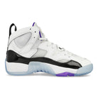 Jordan Jumpman Two Trey White / Dark Concord - Black High Top Sneakers  Silhouette | Overkill