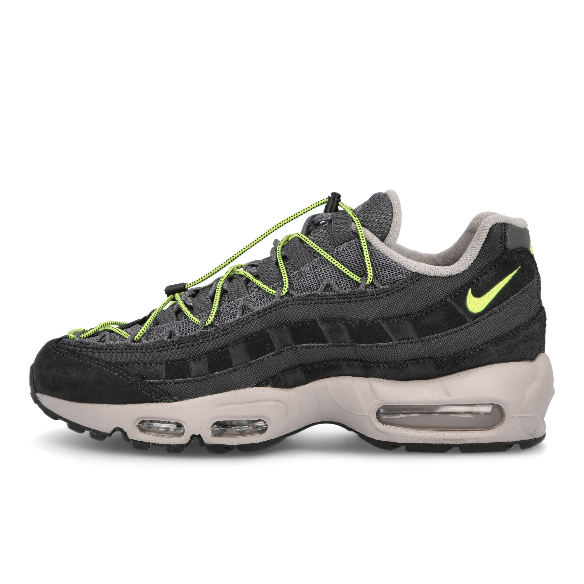 Nike air max 95 Off Noir-Volt - Iron Grey - College Grey Low Top Sneakers DO6391 001 | Overkill
