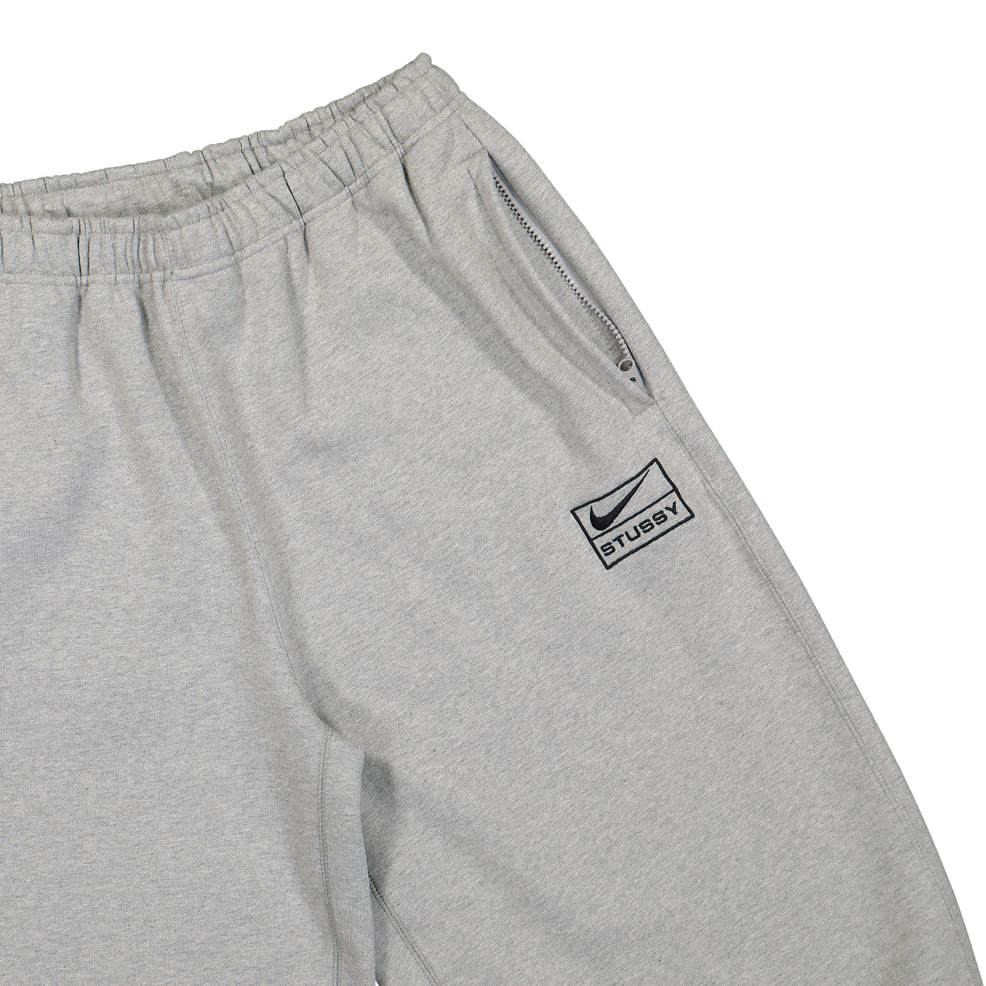 Nike Stussy x Nike Fleece Pant Dark Grey Heather Sweat & Track Pants Detail view 2 | Overkill